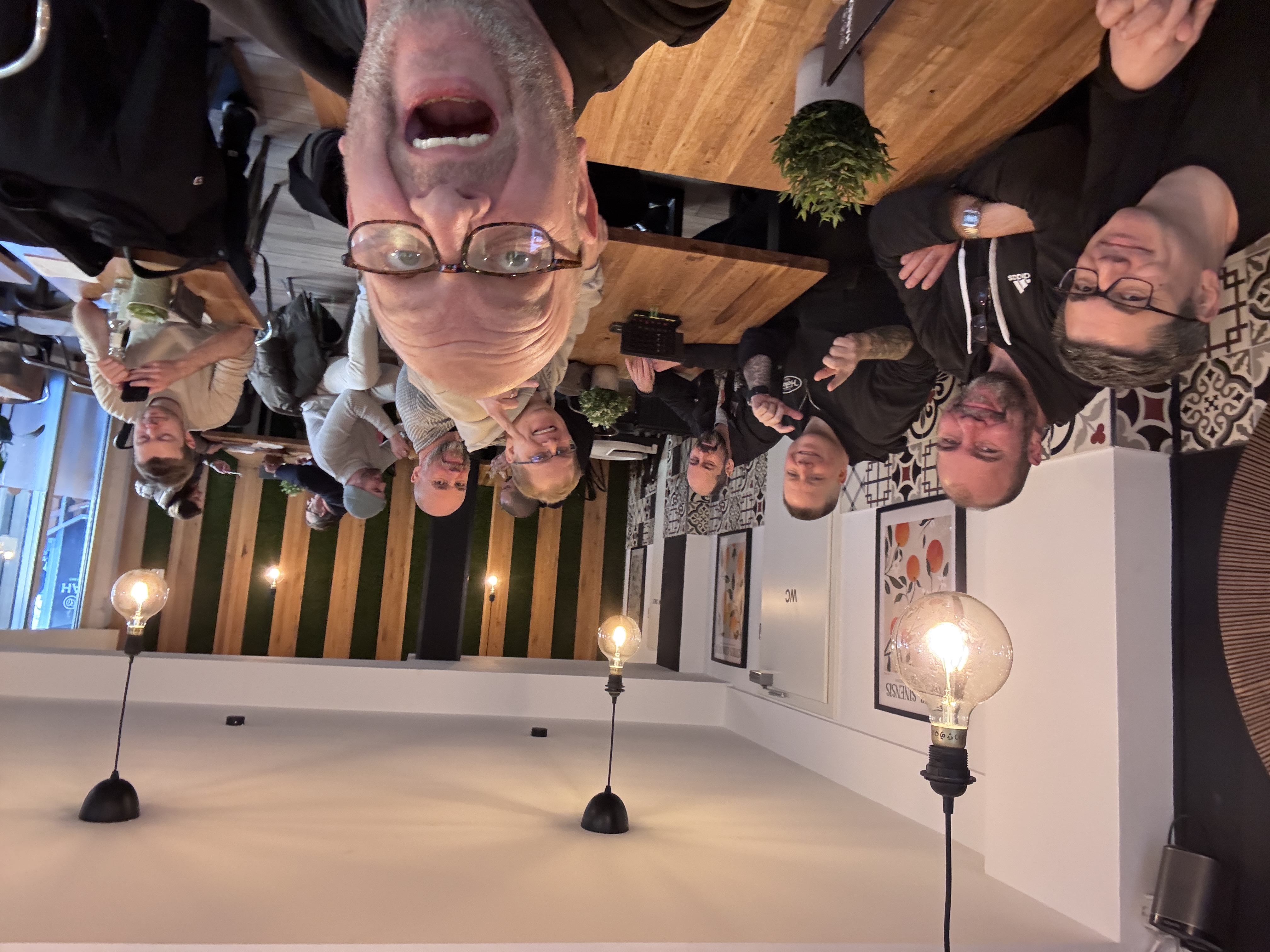 Richard Theuws bij een Metal Business Club bijeenkomst