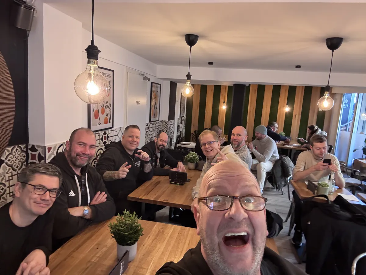 Richard Theuws bij een Metal Business Club bijeenkomst