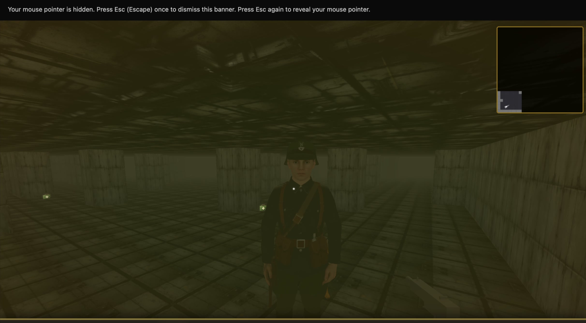 Wolfenstein 3D browser remake — onderdeel van Game World